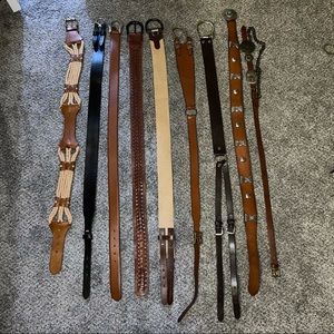 Lot of Ralph Lauren belts